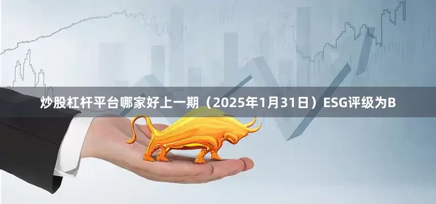 炒股杠杆平台哪家好上一期（2025年1月31日）ESG评级为B